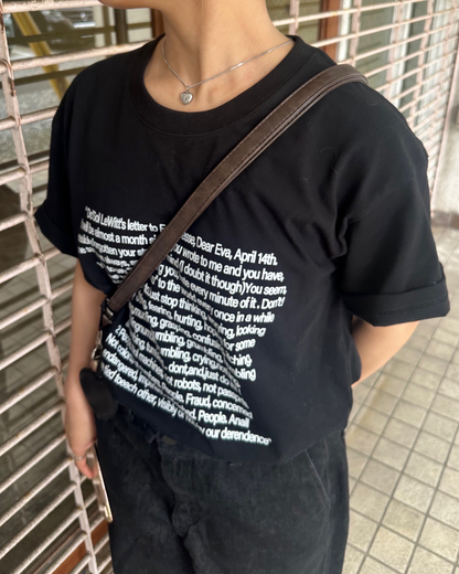 レタリングビッグTシャツ AY0658