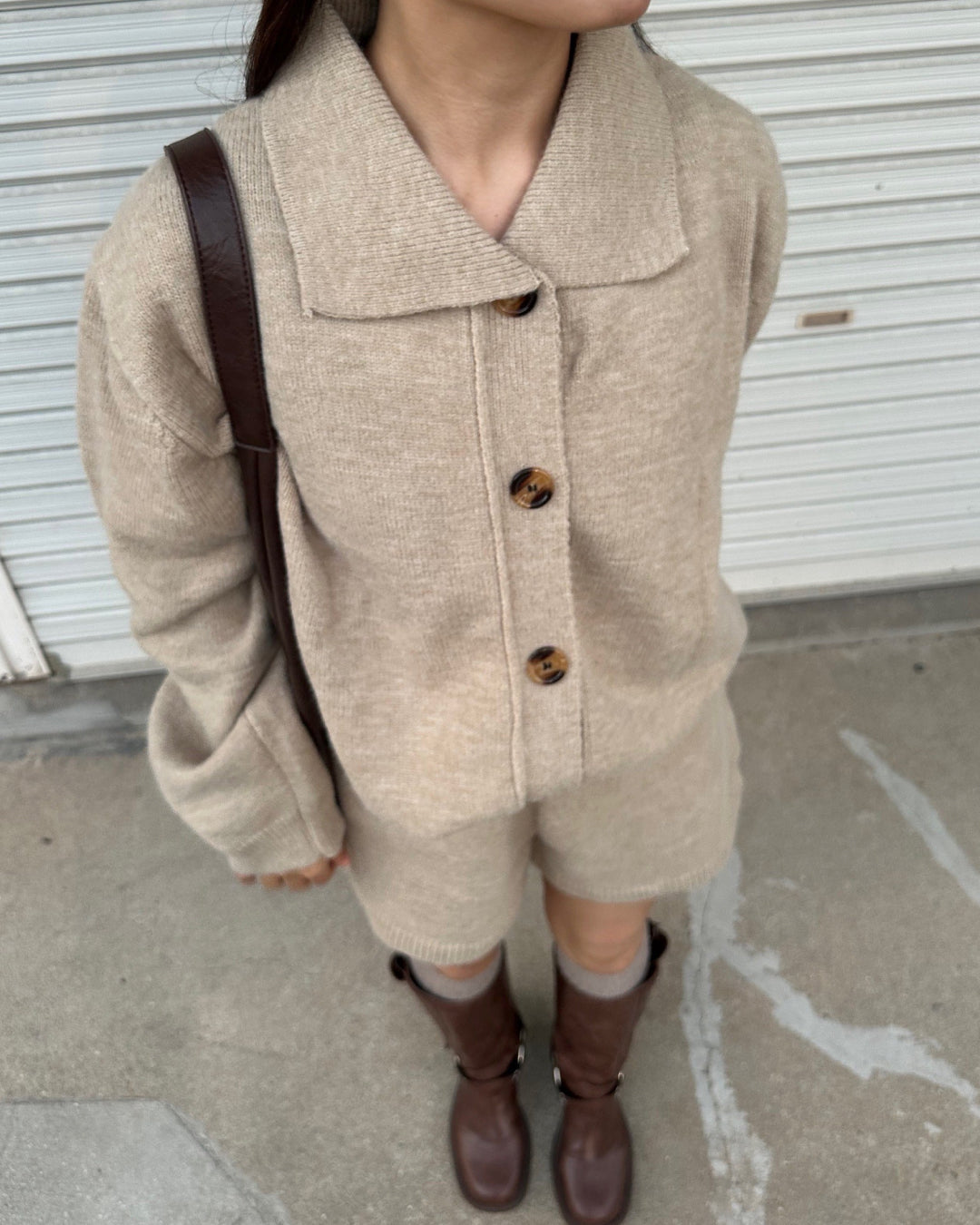 即納】ポロカラーニットセットアップ AY1064 – YOLO（ヨロ