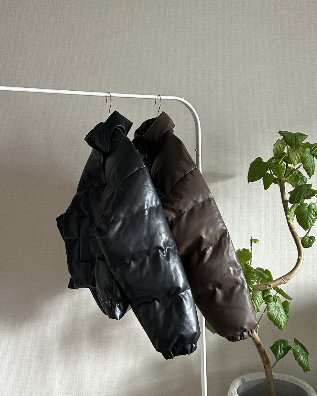 ショート丈パファージャケット AY1097