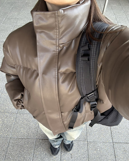 ショート丈パファージャケット AY1097