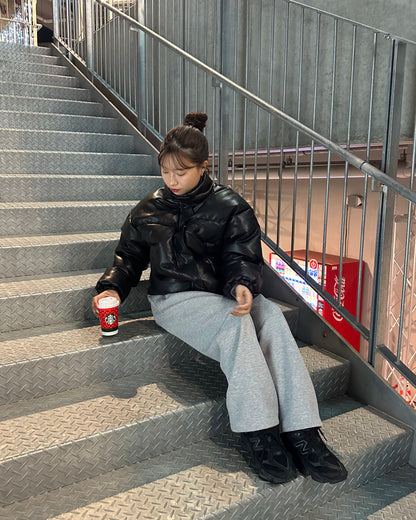 ショート丈パファージャケット AY1097