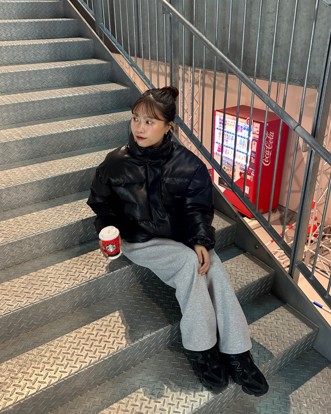 ショート丈パファージャケット AY1097