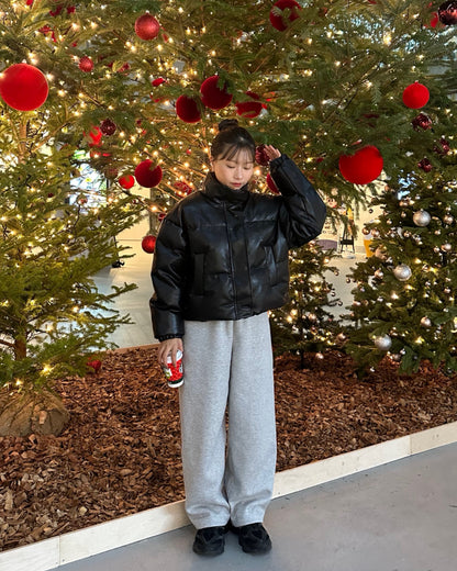 ショート丈パファージャケット AY1097