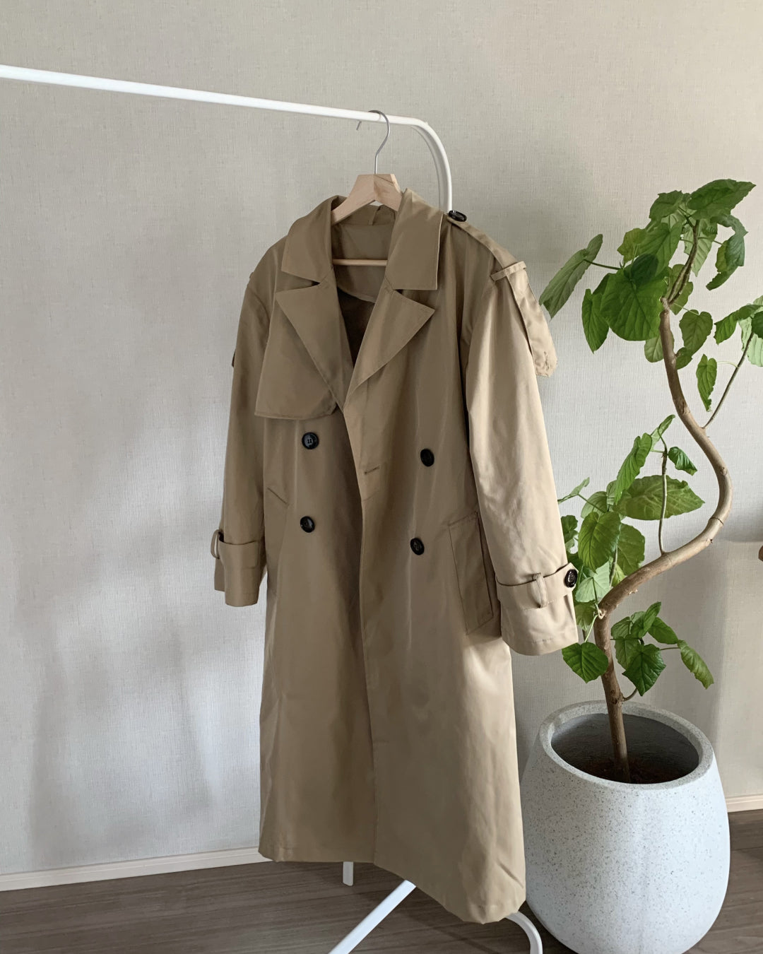ベルト付きロングトレンチコート AY1126 – YOLO（ヨロ）｜ファッション通販