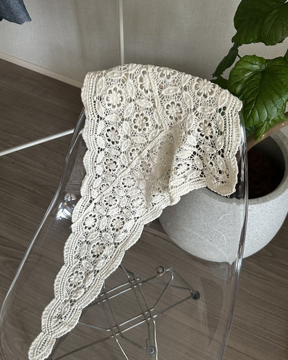 レトロレーススカーフ AY1142