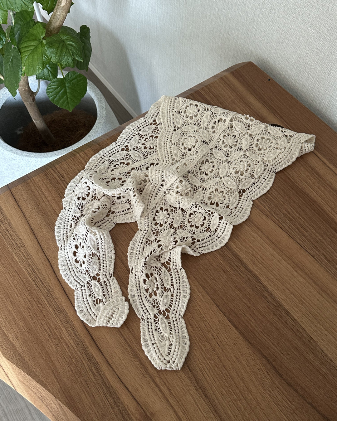 レトロレーススカーフ AY1142