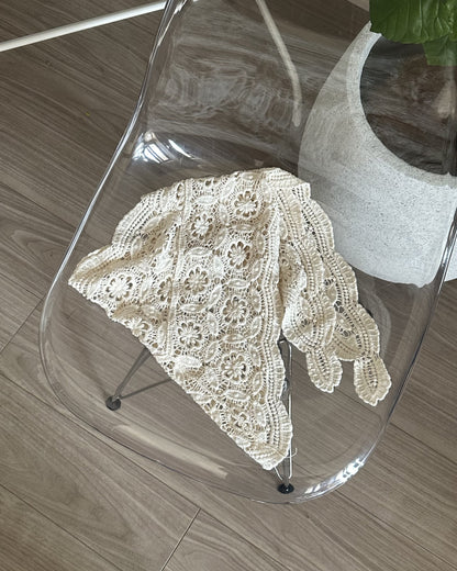 レトロレーススカーフ AY1142