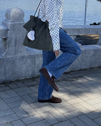 ハイウエストストレートデニムパンツ AY1150