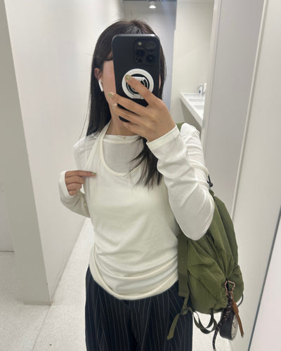 ホルターネックアンサンブルTシャツ AY1179