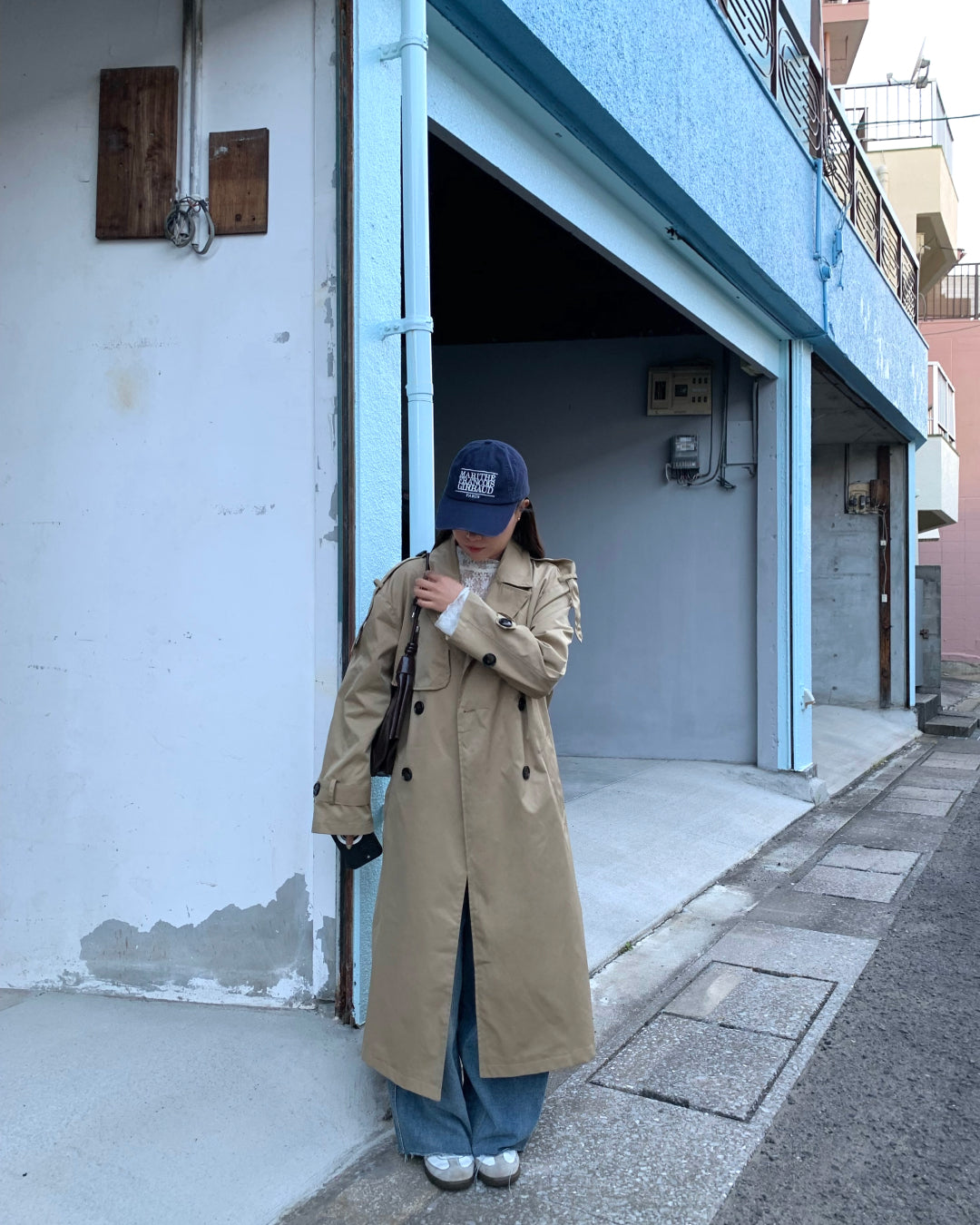 ナローワイドレッグパンツ AY1202