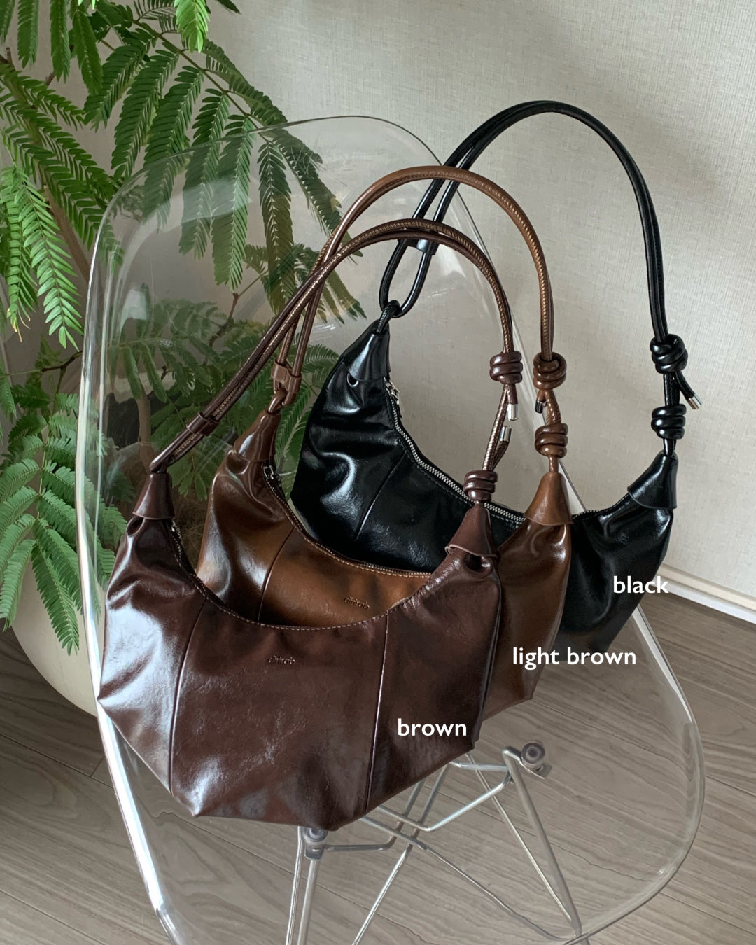 レザーハンドバッグ AY1211