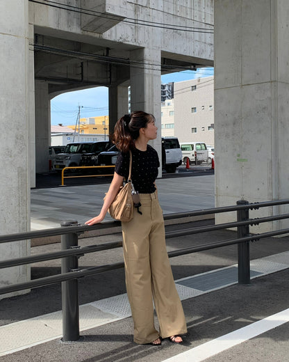 ワイドフレアスラックス AY1223
