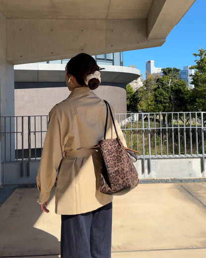 ベーシックショートトレンチコート AY1237