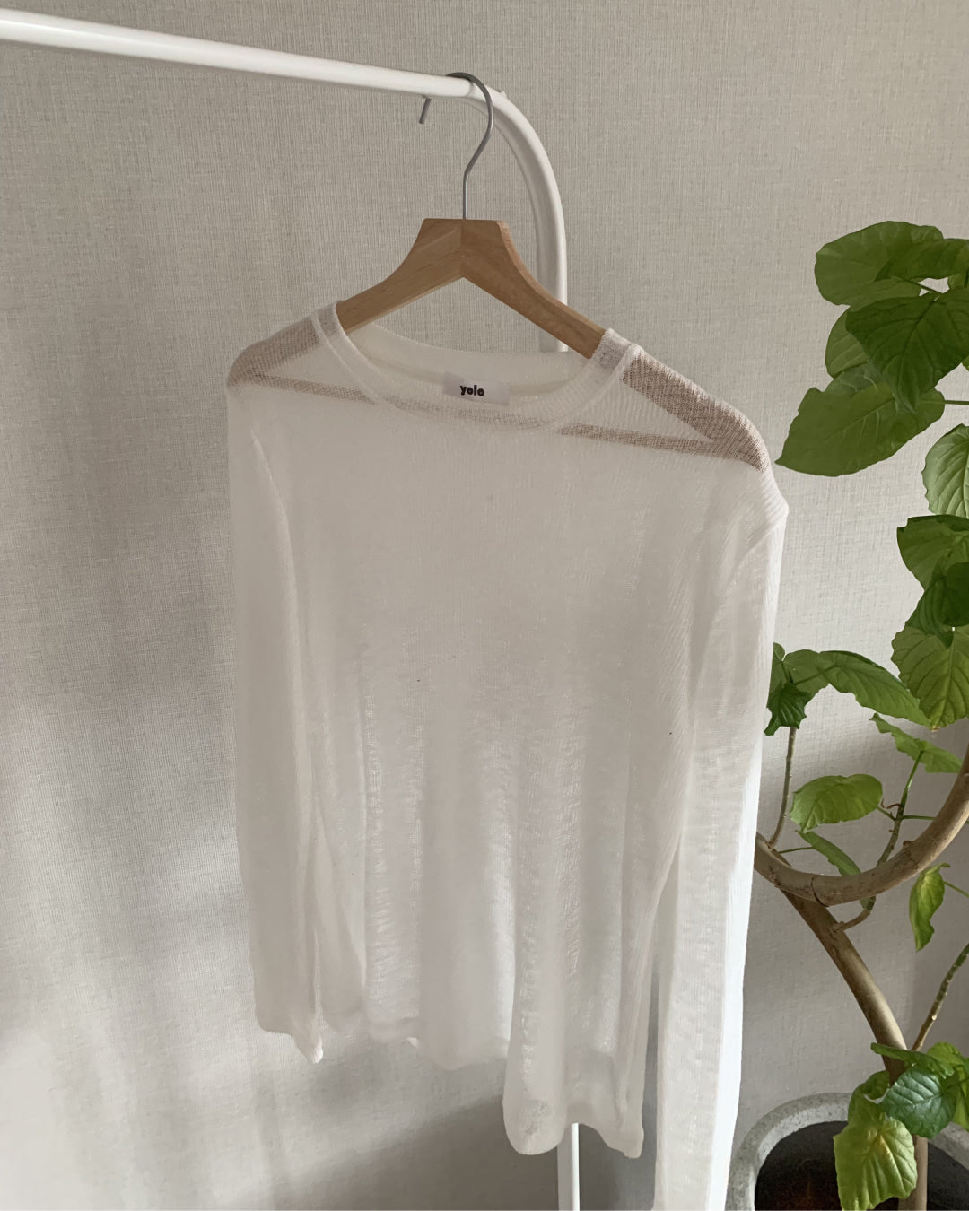 シアークルーネックTシャツ AY1282