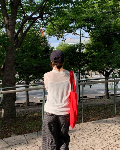 シアークルーネックTシャツ AY1282
