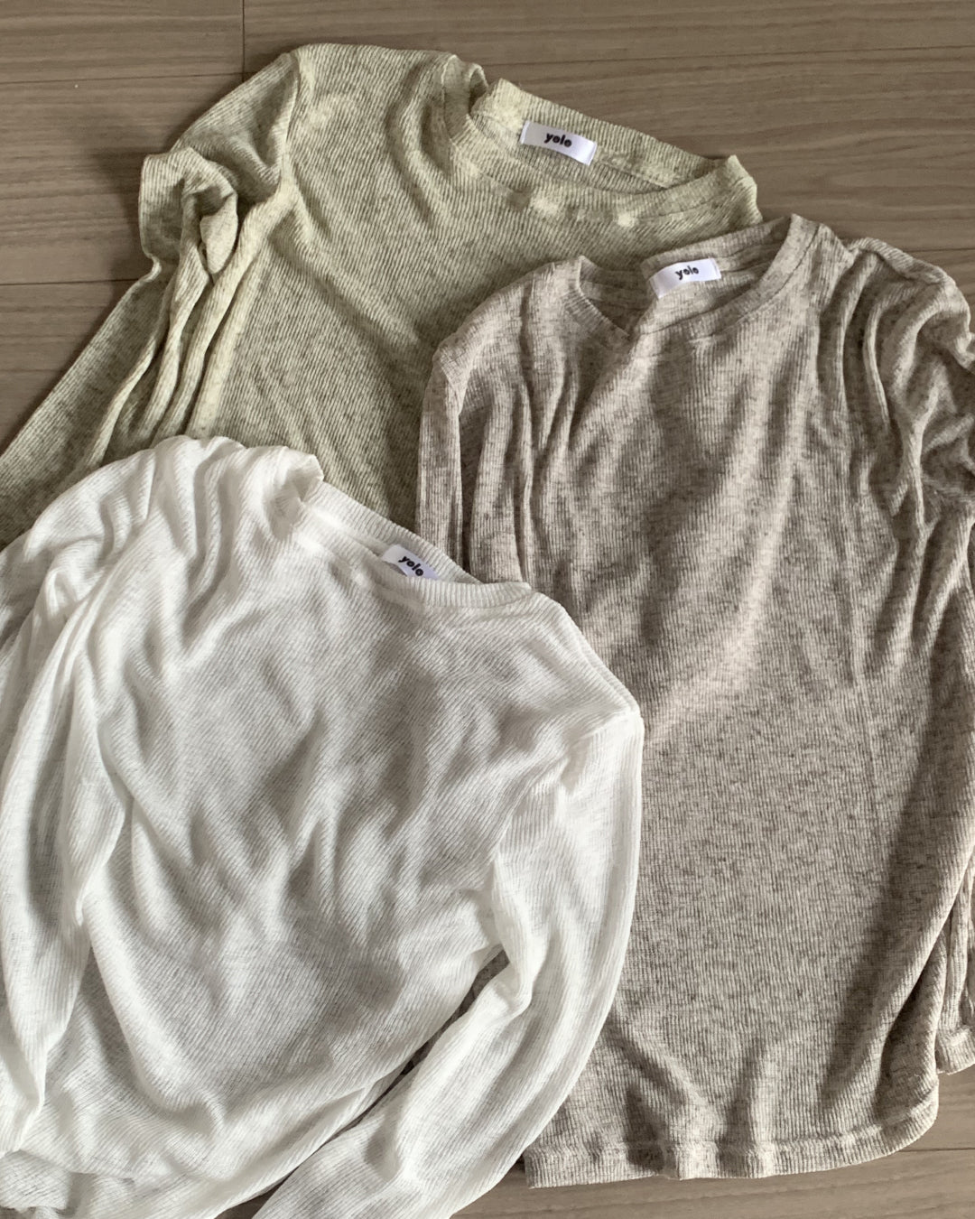 シアークルーネックTシャツ AY1282