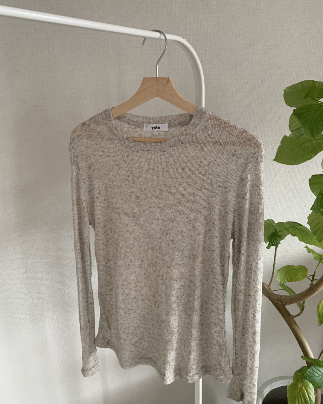 シアークルーネックTシャツ AY1282