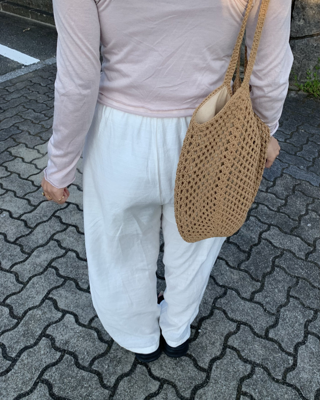 リネンワイドパンツ AY1299