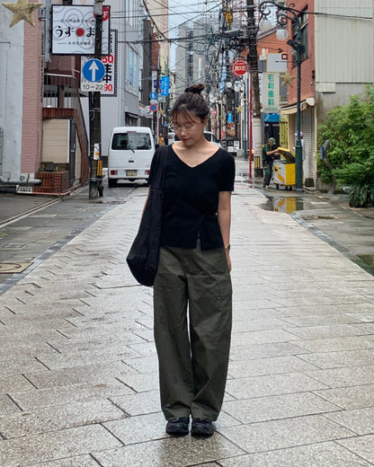 カシュクールデザインTシャツ AY1306