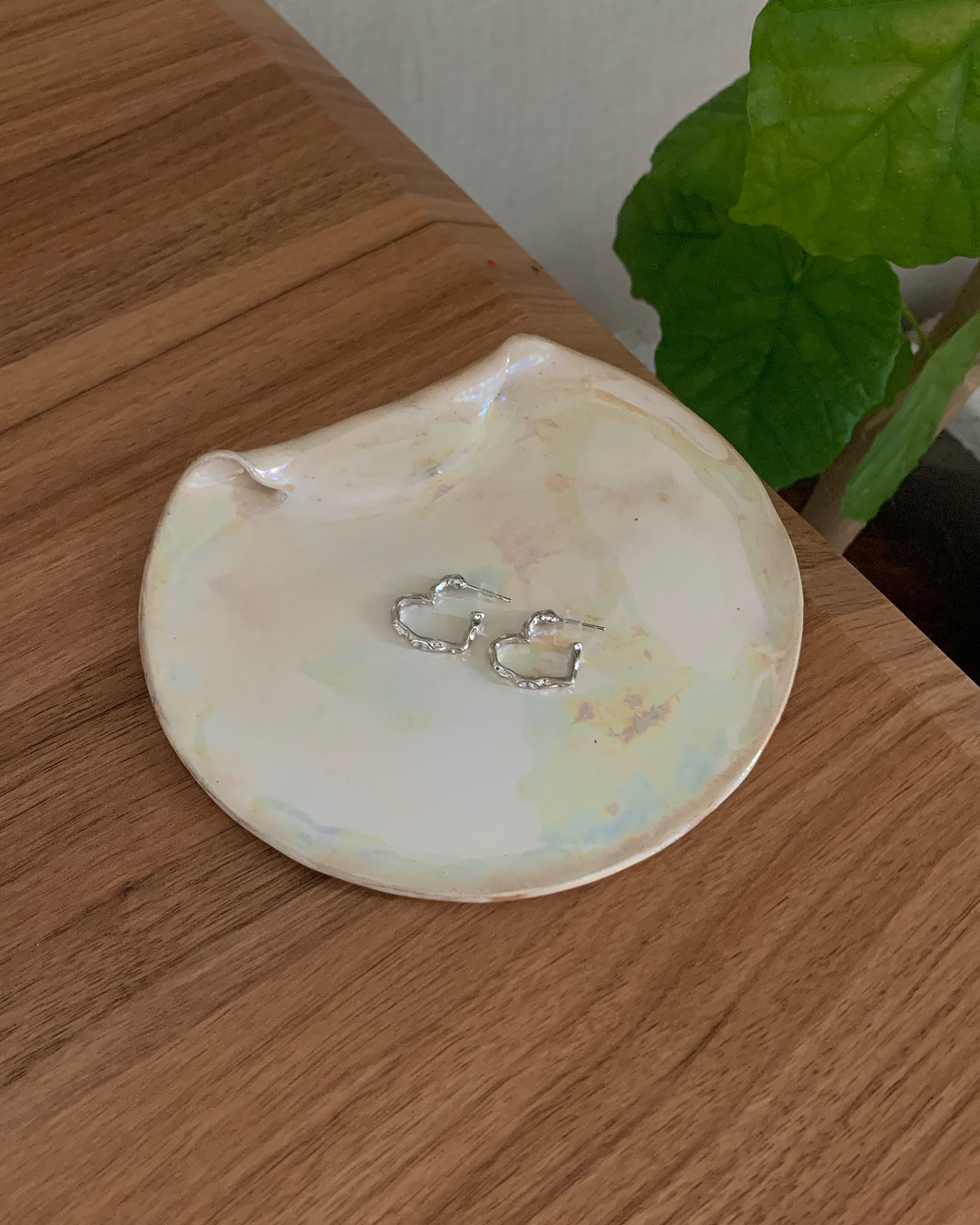ハートフープピアス AY1319