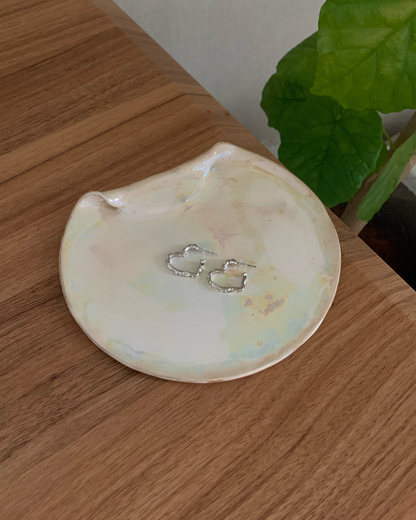 ハートフープピアス AY1319