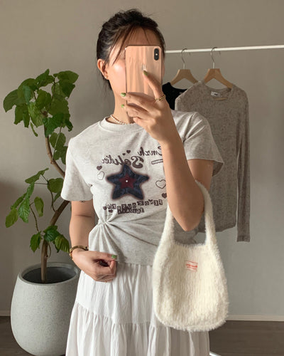 スターグラフィックロゴTシャツ AY1329