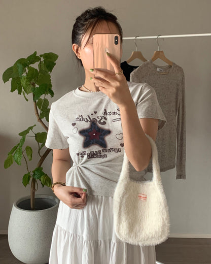 スターグラフィックロゴTシャツ AY1329
