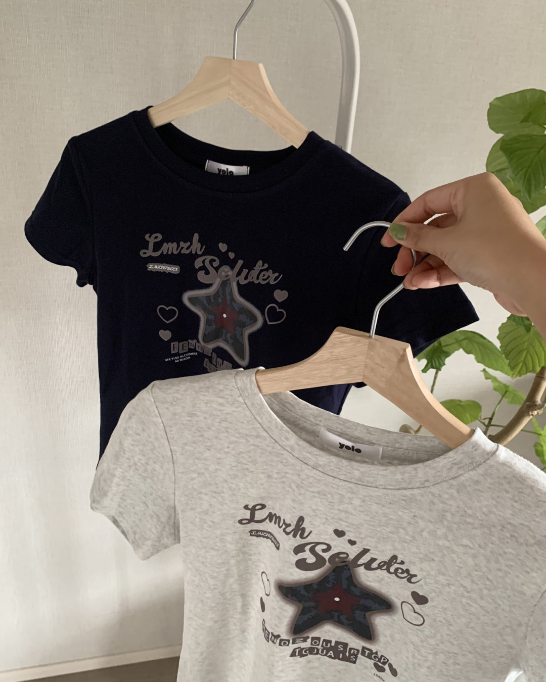 スターグラフィックロゴTシャツ AY1329