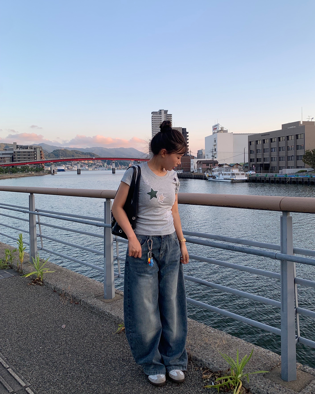 マルチスターパッチTシャツ AY1420