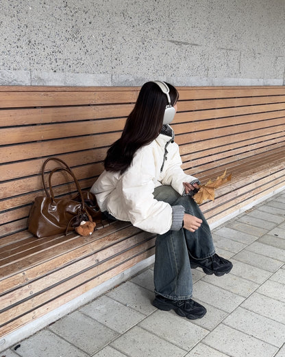 レトロウォッシュデニムパンツ AY3002