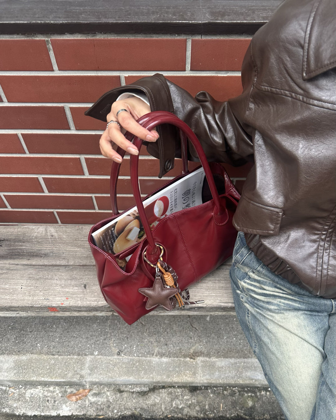 フロントベルトショルダーバッグ AY3004