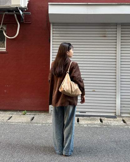 【即納】スエードミドルジャケット AY5000