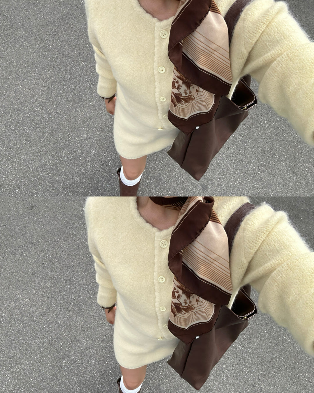 【即納】シャギーミニスカート AY5008