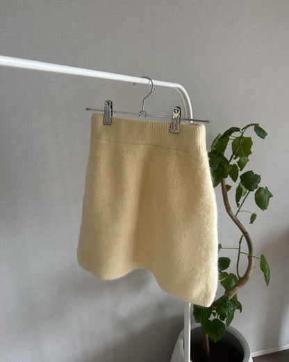 【即納】シャギーミニスカート AY5008