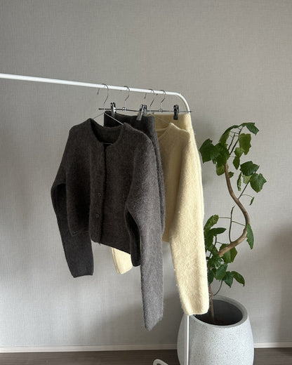 【即納】シャギーミニスカート AY5008