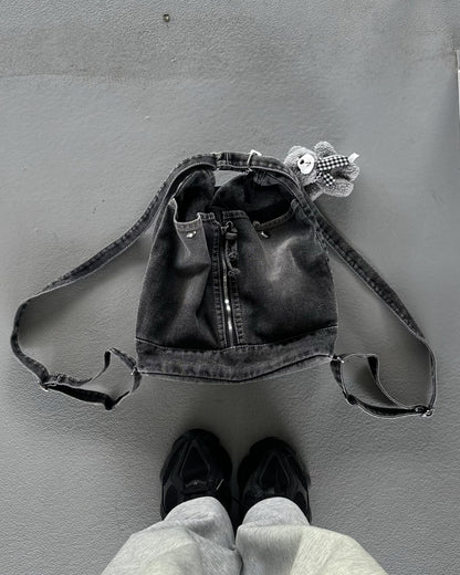 【即納】マルチショルダーウォッシュデニムバッグ AY5009