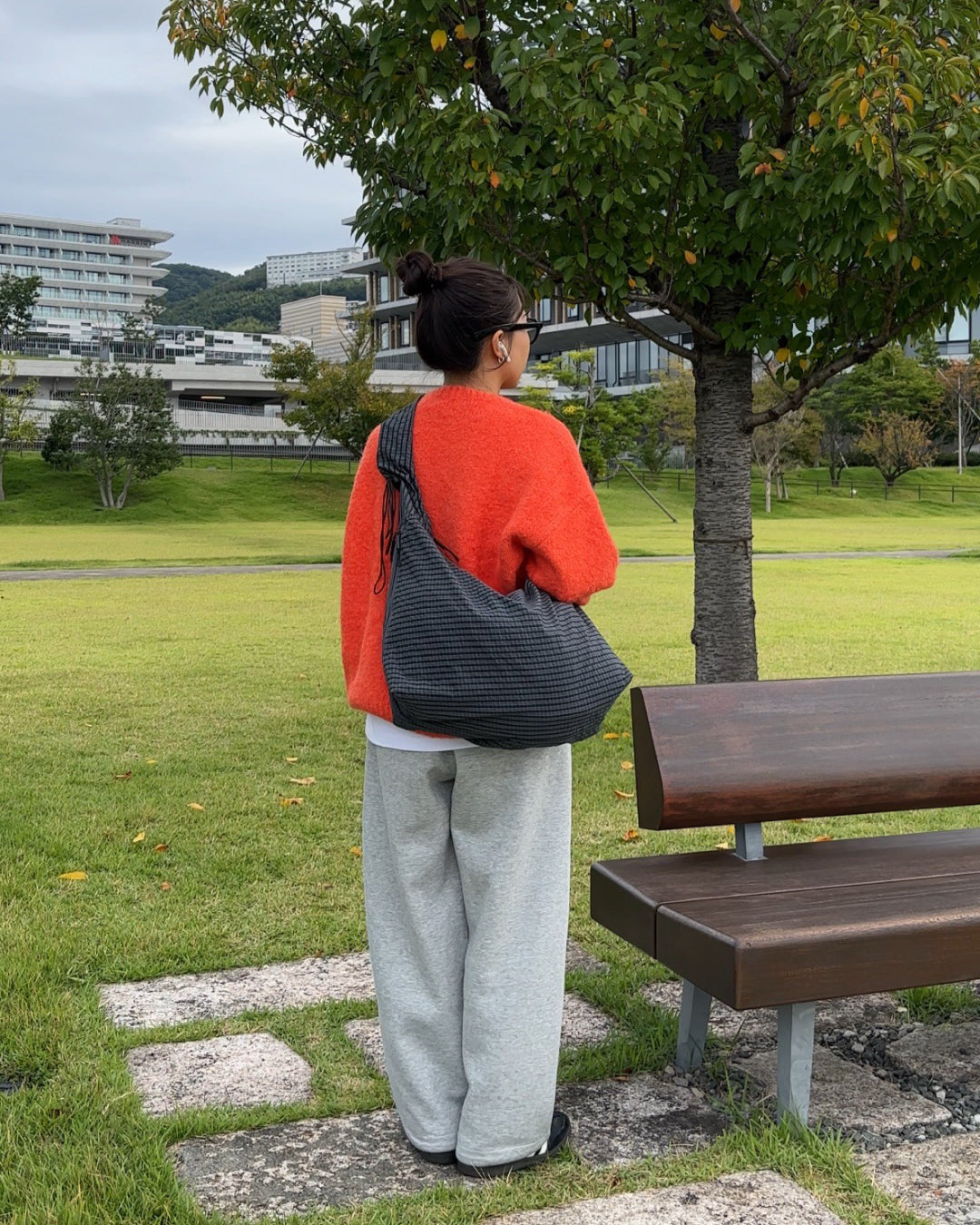 即納】2wayショルダーチェックメッセンジャーバッグ AY5012 – YOLO