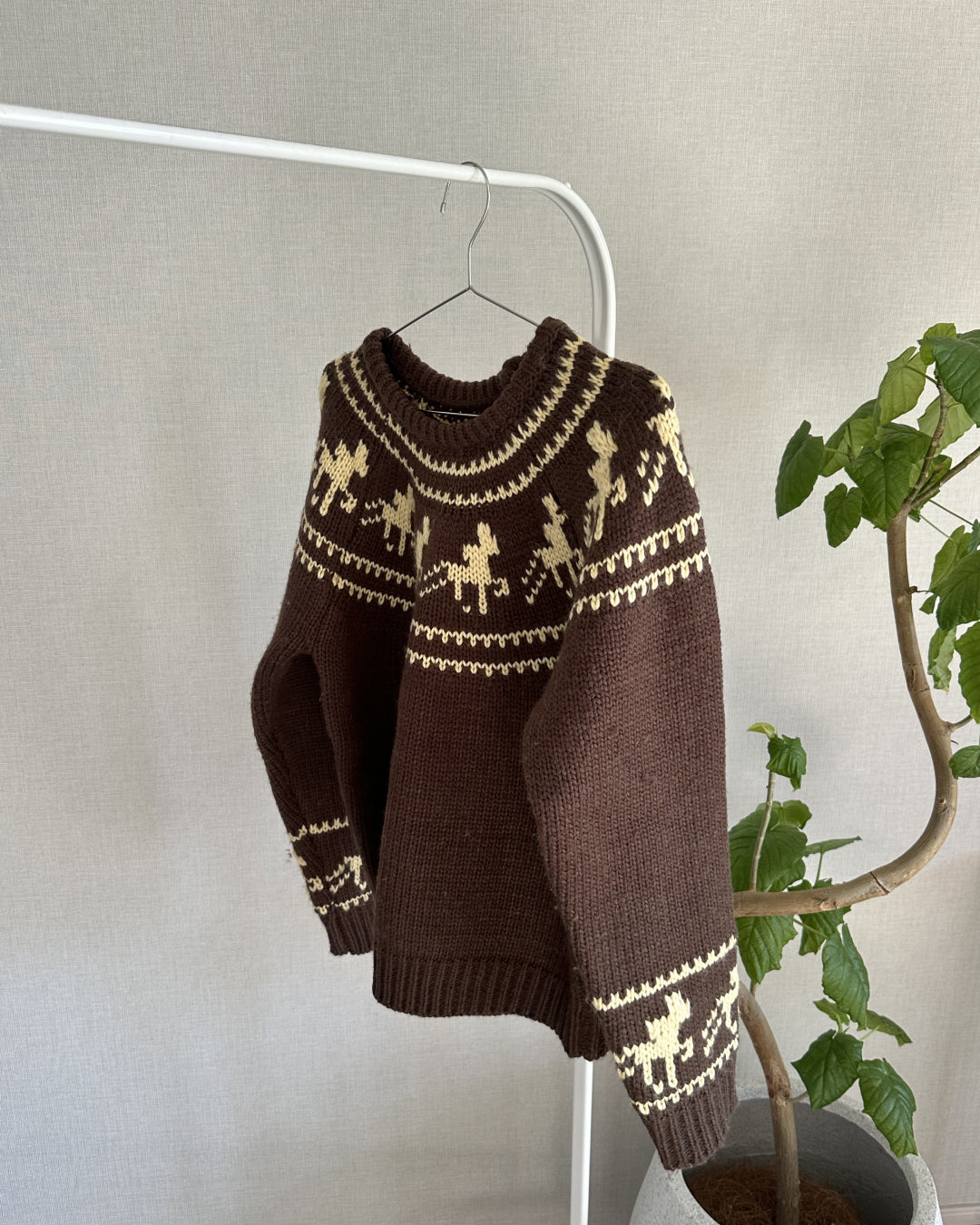 【即納】アーガイルケーブルセーター  AY5021