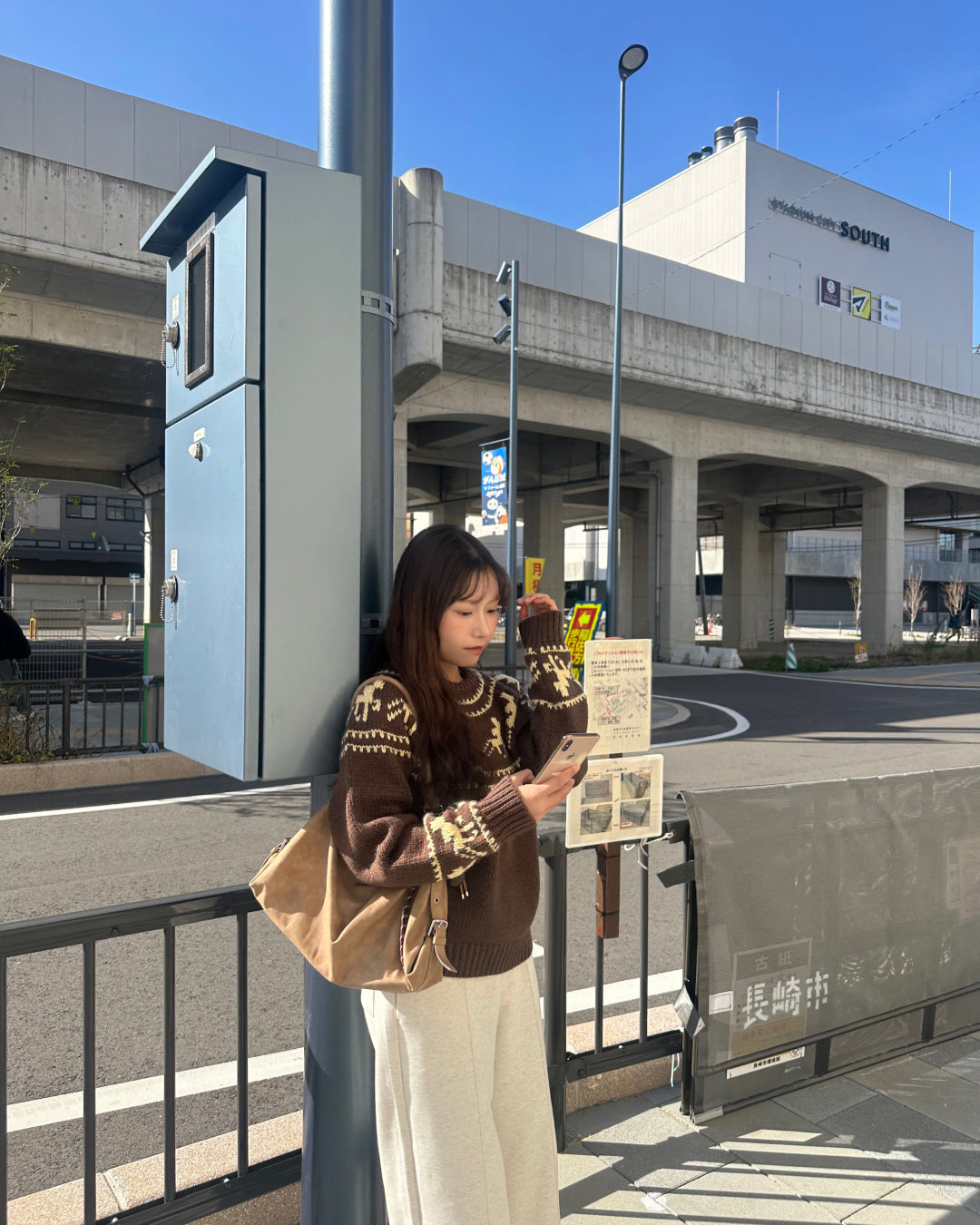 【即納】アーガイルケーブルセーター  AY5021