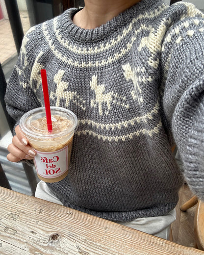 【即納】アーガイルケーブルセーター  AY5021