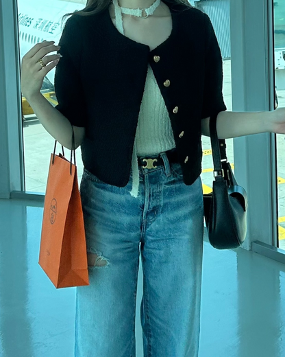 Chloe ツイードジャケット S 半袖ツイードジャケット B0084 – YOLO(ヨロ)|ファッション通販