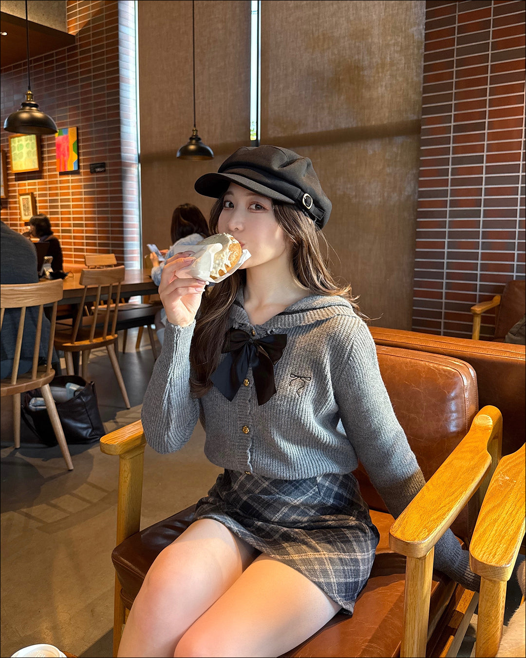 リボンセーラーニット
B2173