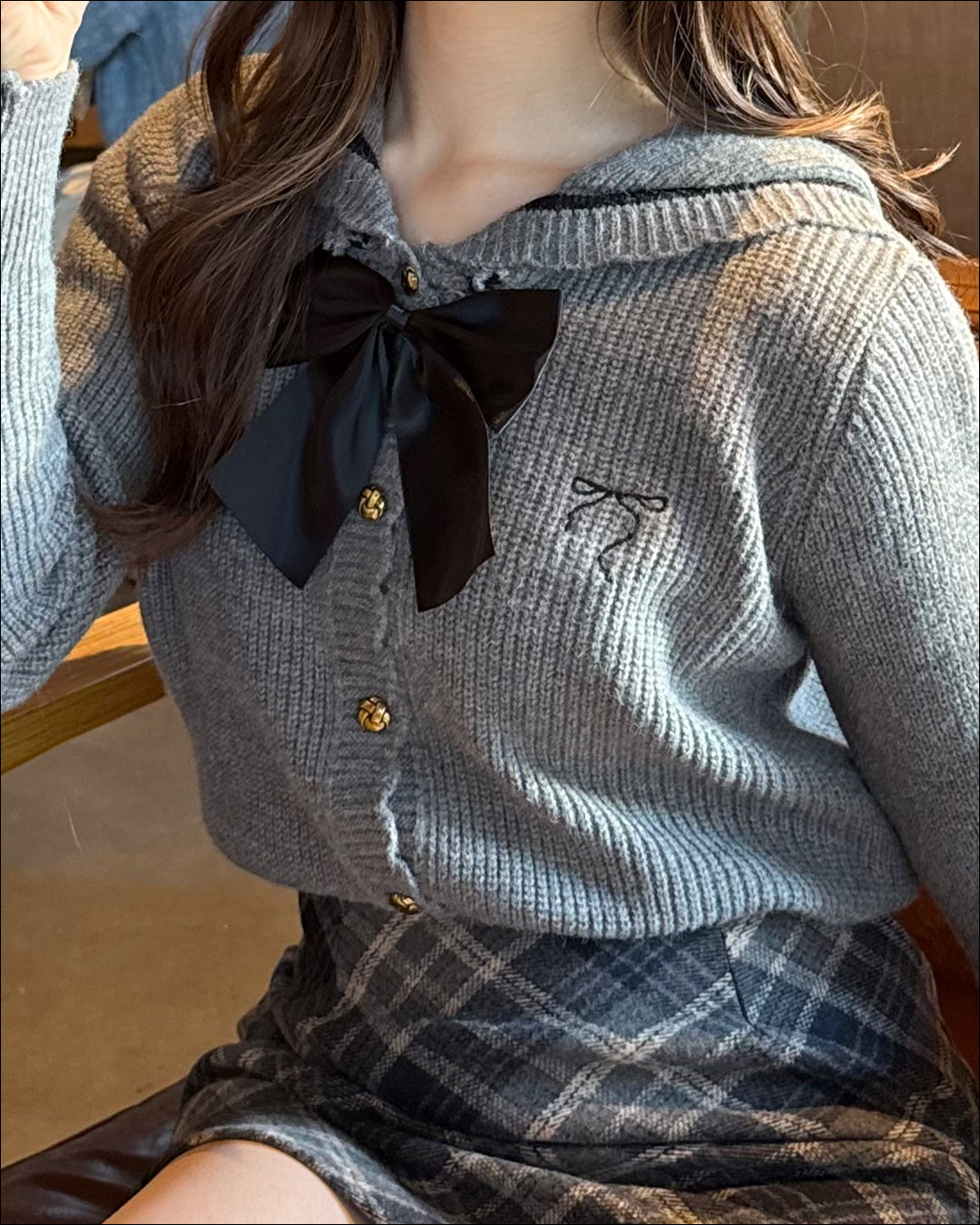 リボンセーラーニット
B2173