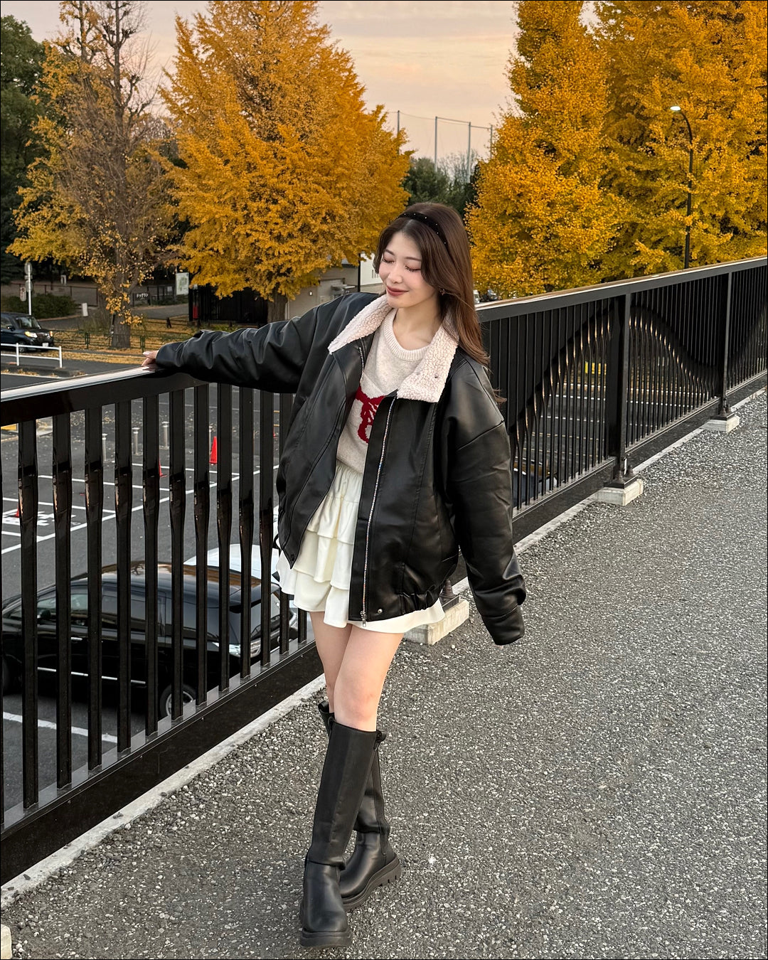 ボアフェイクレザーフライトブルゾン B2178 – YOLO（ヨロ