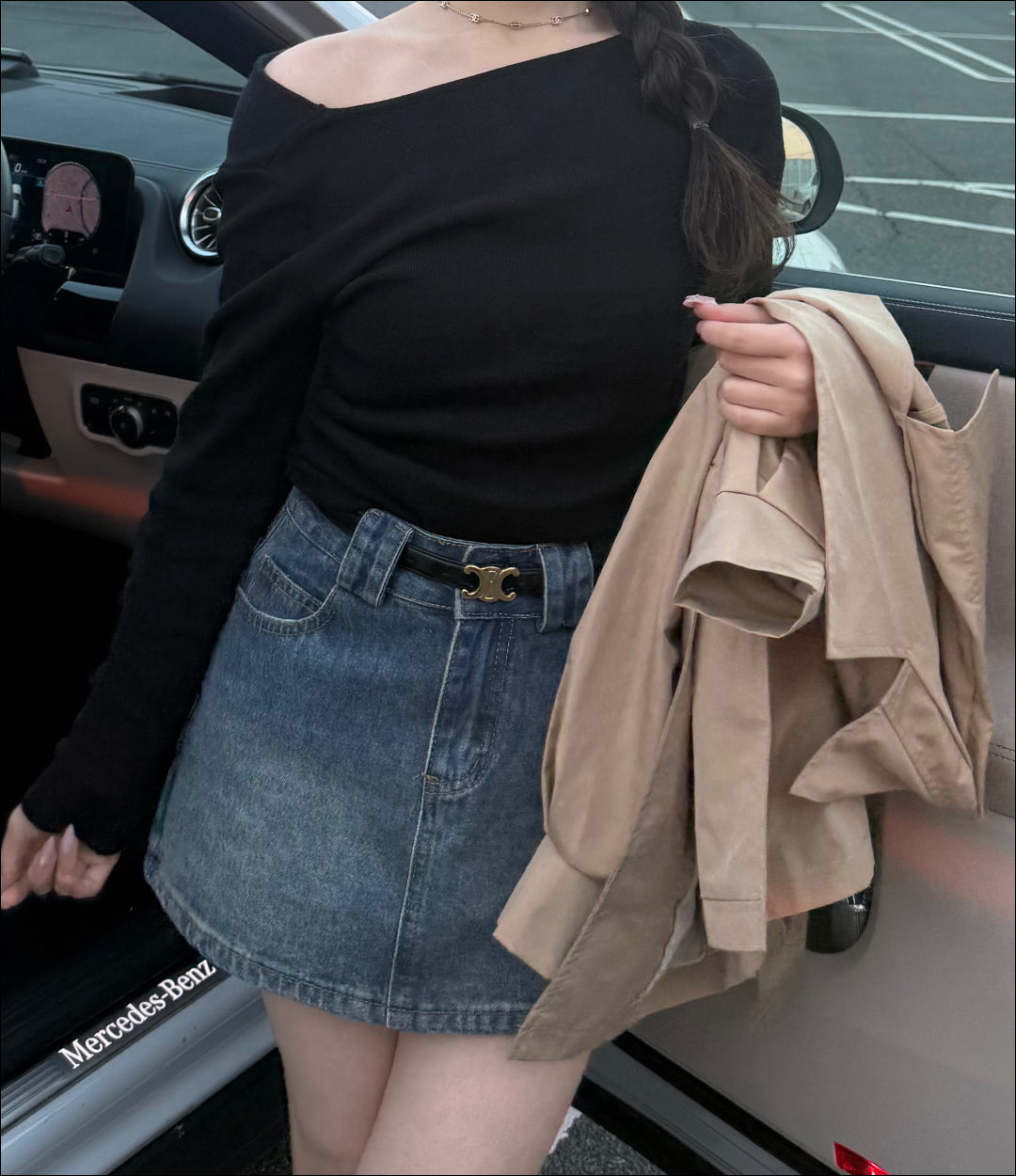 ベーシックワンショルダートップス B2226