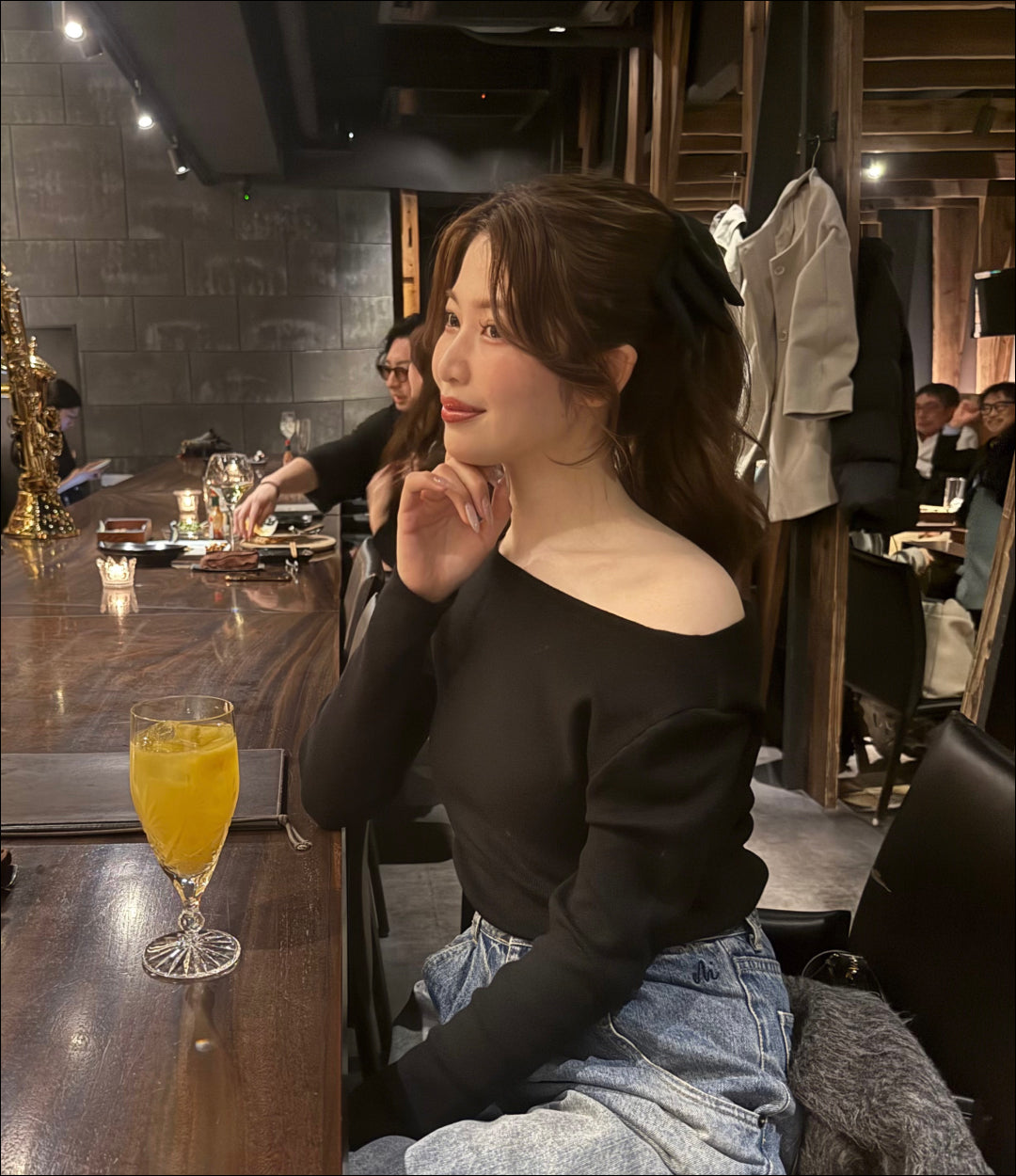 ベーシックワンショルダートップス B2226