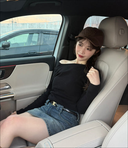 ベーシックワンショルダートップス B2226