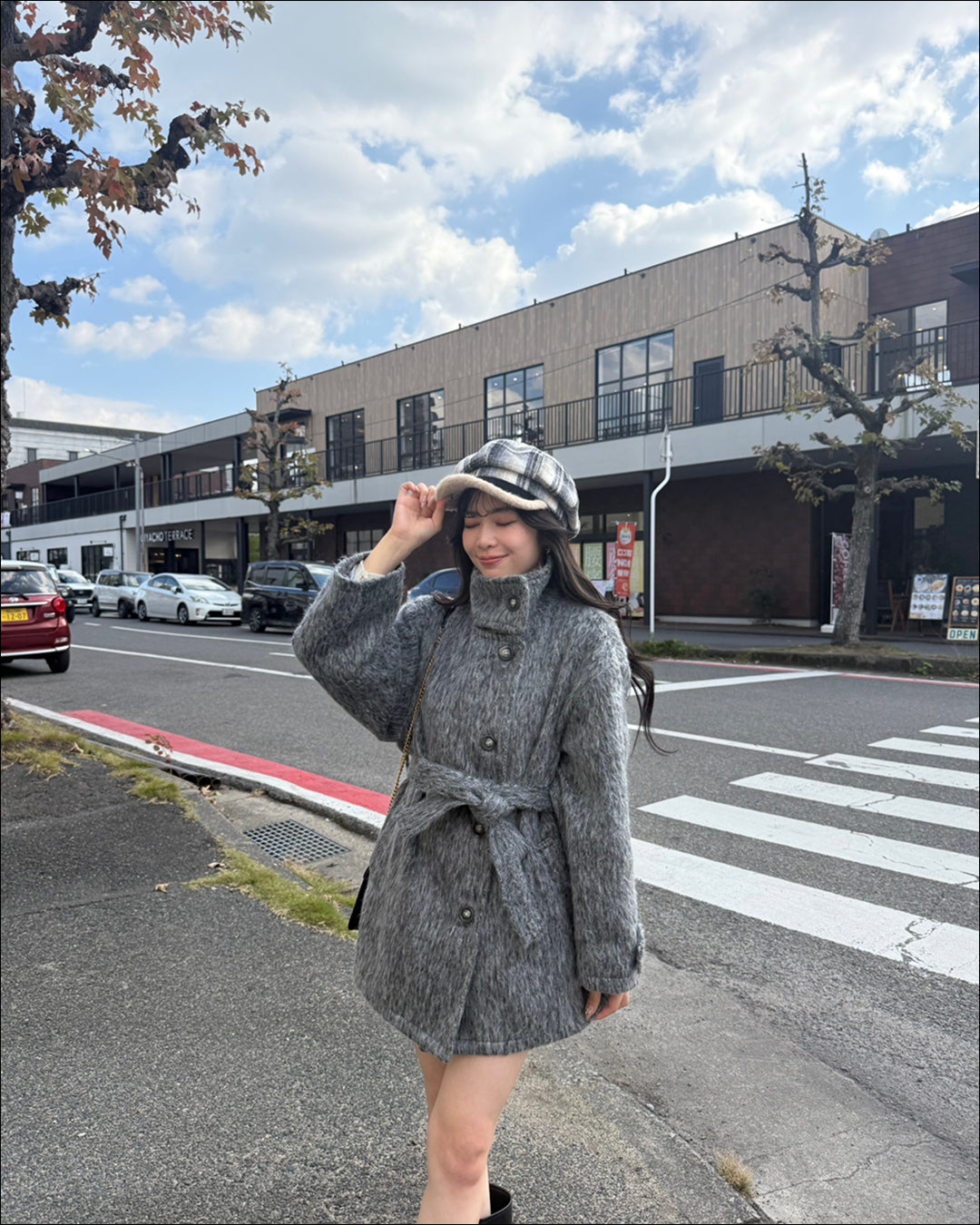 チェック柄キャスケット B3001 – YOLO（ヨロ）｜ファッション通販