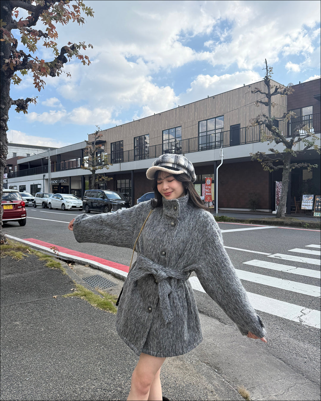 チェック柄キャスケット B3001 – YOLO（ヨロ）｜ファッション通販