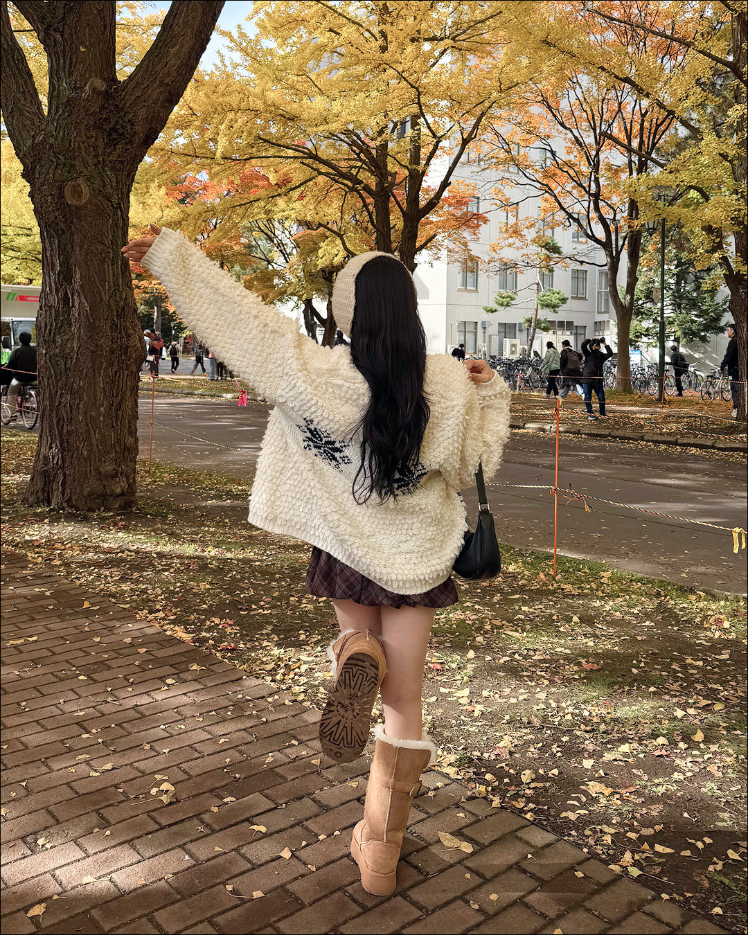 スノーフレークニットカーディガン
B5002